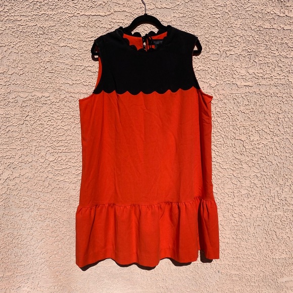Victoria Beckham for Target Dresses & Skirts - VICTORIA BECKHAM TARGET SCALLOPED RED DRESS